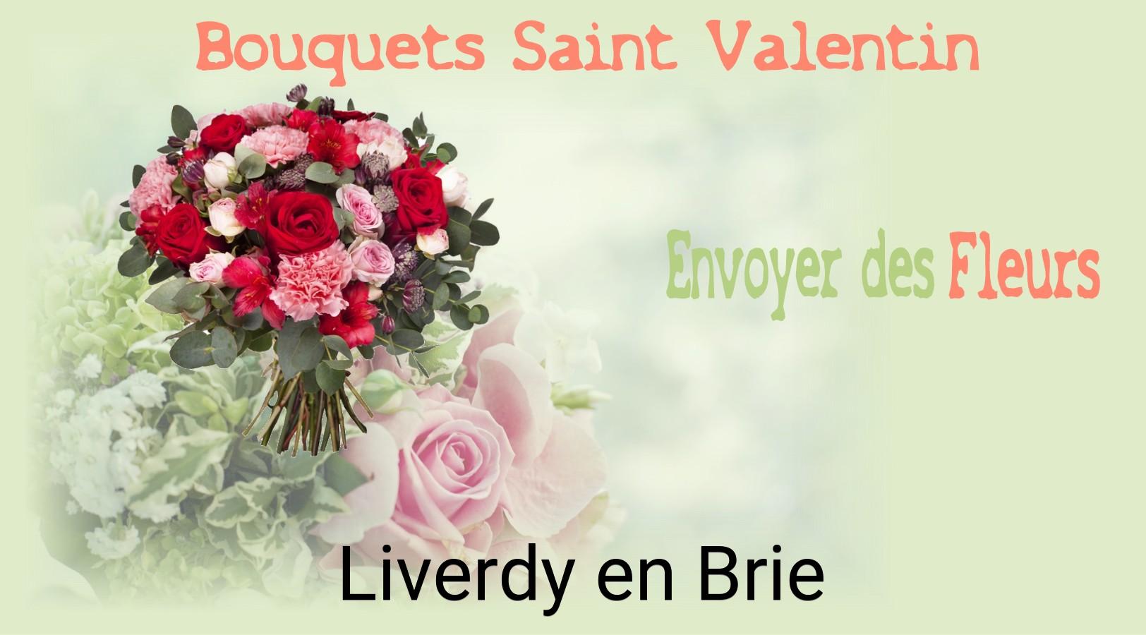 Roses de Saint-Valentin livrées à Liverdy-en-Brie